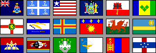 World mini-flags