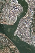 DigitalGlobe Satellite Image of 2013 Kumbh Mela. See Below For Link