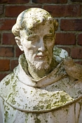 St Francis in his garden