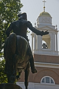 Paul Revere on horseback