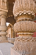 Lakshman Mandir, the only temple in India dedicated solely to Lakshman, has astonishing stone carving and panels.