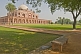 The lawns and trees around Humayun's Tomb.