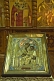 Image of Golden-encased icon of the Madonna and Child in Saint Nicholas Cathedral.