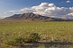 Image of Mongolian grassland and mountains.