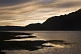 Image of Sunset over the Tsagaan Nuur lake.
