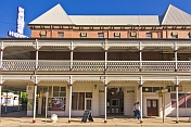 Heritage-listed Marios Palace Hotel built 1888 appeared in Priscilla Queen of the Desert.