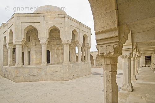 Inner courtyard at the Palace of the Shirvan Shahs.