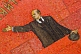 Image of Mosaic of Vladimir Illych Lenin, born Vladimir Ilyich Ulyanov, a Russian revolutionary, Bolshevik leader, communist politician, principal leader of the October Revolution and the first head of the Soviet Union.