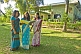 Sri Lankan Women in Traditional Saris - 03