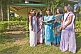 Sri Lankan Women in Traditional Saris - 04