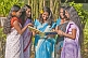 Sri Lankan Women in Traditional Saris - 14