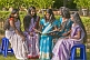 Sri Lankan Women in Traditional Saris - 17