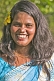 Portrait of Sri Lankan Woman in Sari - 01