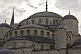 Image of Roof and domes of Sultan Ahmet's blue mosque in Sultanahmet.