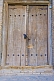 Image of Carved wooden door.