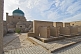 Image of Tombs and the brick domes of the Bathhouse of Anush-Khan.