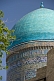 Image of Blue dome and tile-work on the Mir-I-Arab Medressa.