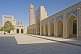 Image of Kalon Minaret, and interior courtyard at the Kalon Mosque.