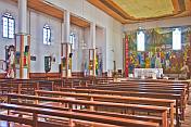 Interior of Uyuni Cathedral on Avenida Colon.