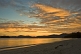Image of Golden sunrise over the Bahia Da Ilha Grande.