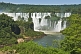 Image of Multiple waterfalls and jungle at the Iguazu Falls.