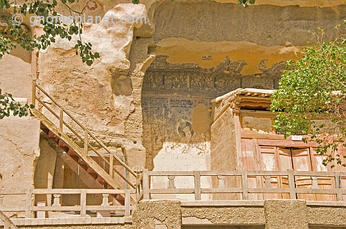 Examples of Buddhist painting at the Mogao Caves.