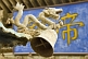 Image of Dragon carving on roof eaves at the Great Buddha Temple.
