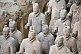 Image of Ranks of Terracotta warriors in pit number 1.