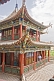 Image of Multi-colored roofs and walls at the Gao Buddhist temple.
