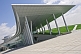 Modern architectural lines of the Inner Mongolia Museum.