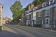 Image of Old stone houses in early morning on Castlegate B1248.
