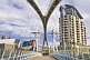 Image of The Trinty Bridge designed by Spanish architect Santiago Calatrava crosses the River Irwell at Salford Quays.