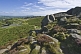 Image of View over Ilkley Moor from the Cow and Calf Rocks.