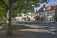 Image of Shops and cafes on Olney High Street A509.