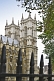 Towers of Westminster Abbey a Gothic church in the City of Westminster built in 1722.