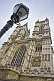 Image of Towers of Westminster Abbey a Gothic church in the City of Westminster built in 1722.